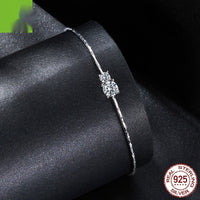 Bracciale Starlight Shining argento s925 e diamante moissanite 1 carato consegna 2 giorni