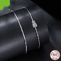 Bracciale Starlight Shining argento s925 e diamante moissanite 1 carato consegna 2 giorni