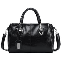 Borse da donna di lusso cerata vintage ECOPELLE MODELLO ELISEA
