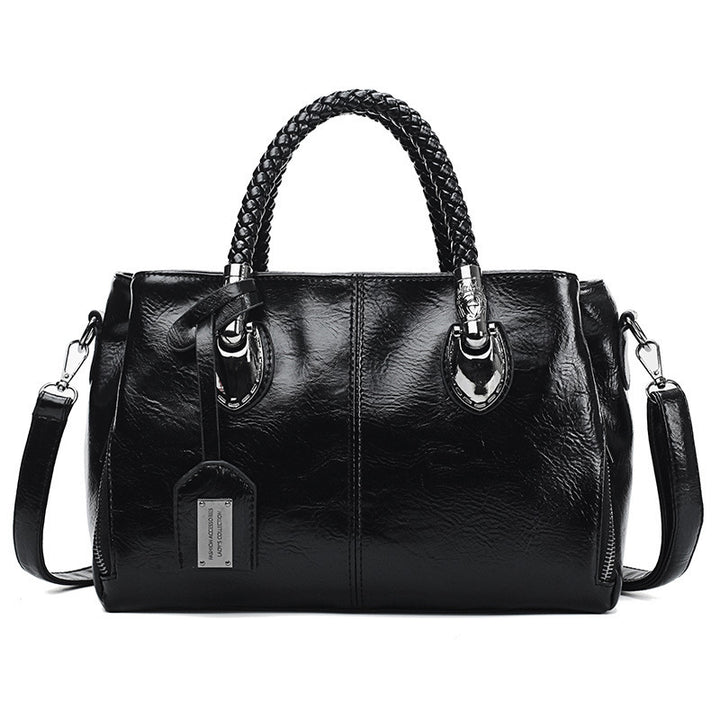 Borse da donna di lusso cerata vintage ECOPELLE MODELLO ELISEA
