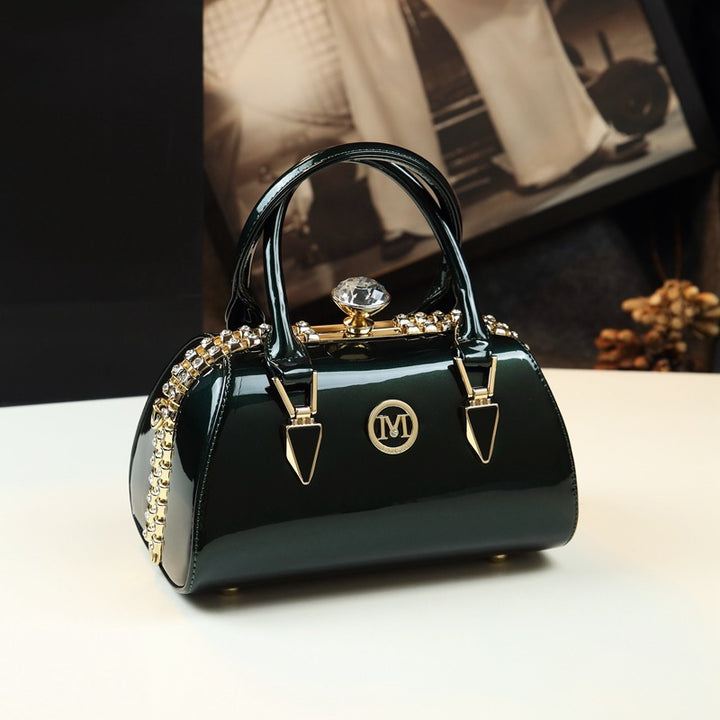 Borsetta di lusso modello Montecarlo per grandi occasioni CLICCA X COLORI NERO ROSSO LEOPARDO