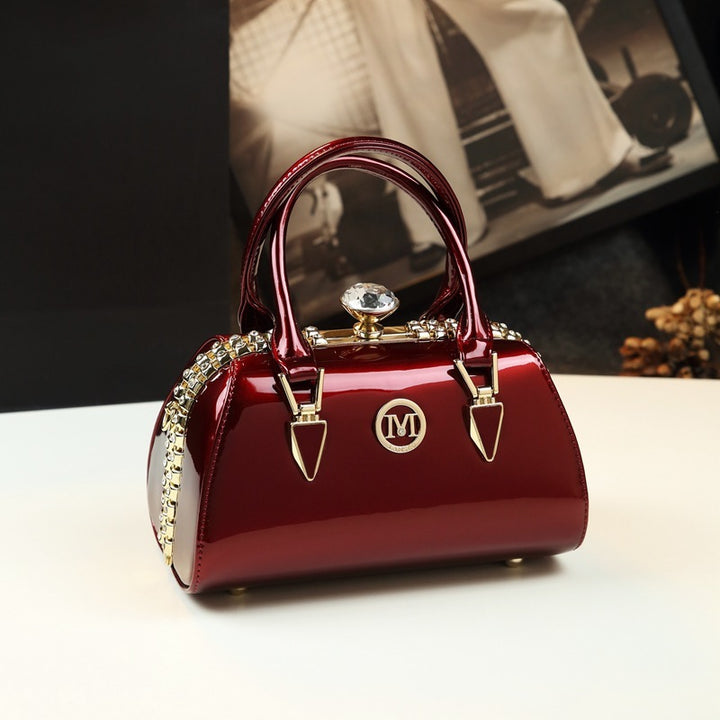 Borsetta di lusso modello Montecarlo per grandi occasioni CLICCA X COLORI NERO ROSSO LEOPARDO
