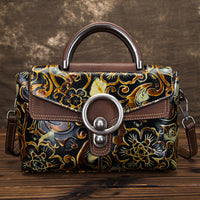 Borsa da donna in stile retrò in pelle modello Feme piccolo gioiello