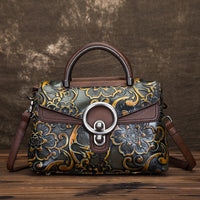 Borsa da donna in stile retrò in pelle modello Feme piccolo gioiello