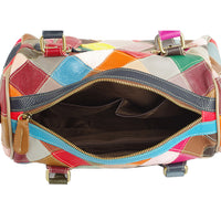 Borse da donna in pelle di vacchetta alla moda MULTICOLOR