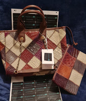 Borsa in vera pelle, leggera, di lusso, di alta qualità modello althea Fantastica Offerta