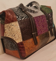Borsa da donna in pelle di vacchetta modello Gea