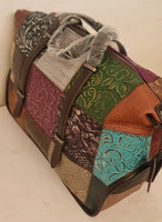 Borsa da donna in pelle di vacchetta modello Gea