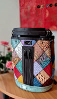 Zaino in pelle da donna in stile etnico modello Igea BELLISSIMO CM.27x32x15