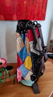 Zaino in pelle da donna in stile etnico modello Igea BELLISSIMO CM.27x32x15