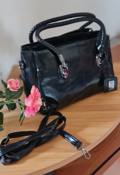 Borse da donna di lusso cerata vintage ECOPELLE MODELLO ELISEA