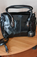 Borse da donna di lusso cerata vintage ECOPELLE MODELLO ELISEA
