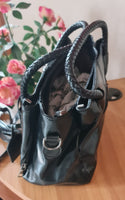 Borse da donna di lusso cerata vintage ECOPELLE MODELLO ELISEA