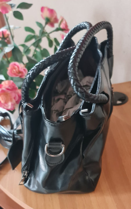 Borse da donna di lusso cerata vintage ECOPELLE MODELLO ELISEA