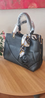 Borsa Donna a mano o tracolla vari colori modello Eliana serie economica COLORE NERO E KAKHI PRONTA CONSEGNA