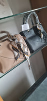 Borsa Donna a mano o tracolla vari colori modello Eliana serie economica COLORE NERO E KAKHI PRONTA CONSEGNA
