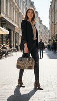 Borsa Donna pelle bovina 1 strato modello Ares Bellissima
