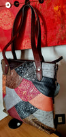 Borsa da donna in pelle con cuciture alla moda, borsa monospalla verticale modello Vesta