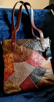 Borsa da donna in pelle con cuciture alla moda, borsa monospalla verticale modello Vesta