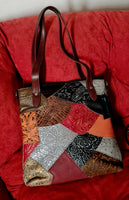 Borsa da donna in pelle con cuciture alla moda, borsa monospalla verticale modello Vesta