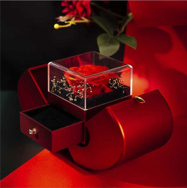Mahena™ - Box Mela rossa esclusivo con collana