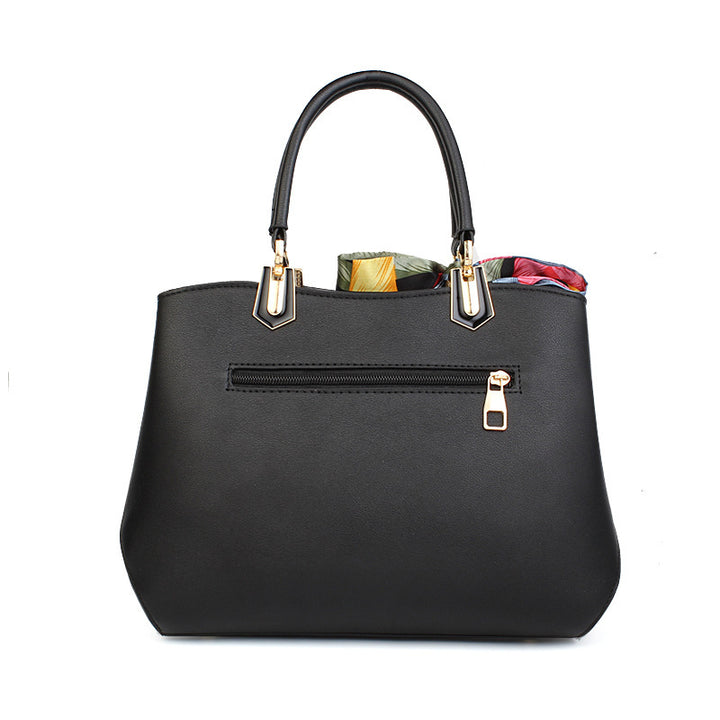 Borsa Donna a mano o tracolla vari colori modello Eliana serie economica COLORE NERO E KAKHI PRONTA CONSEGNA