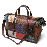 Borsa da donna in pelle di vacchetta modello Gea