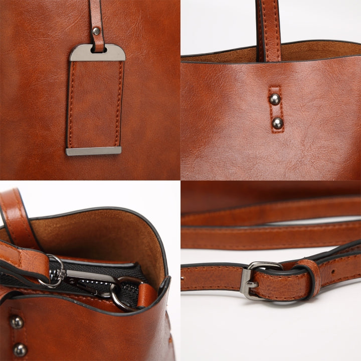 Borsa a tracolla a tracolla da donna in ecopelle modello dina MAHENA ECONOMY