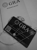 Collana in moissanite in argento sterling S925 modello 2 carati FANTASTICA consegna immediata