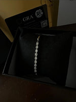 Bracciale da donna in argento sterling S925 con moissanite