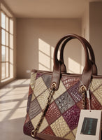 Borsa in vera pelle, leggera, di lusso, di alta qualità modello althea Fantastica Offerta