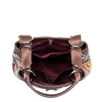 Zaino in pelle da donna in stile etnico modello Igea BELLISSIMO CM.27x32x15