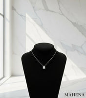 Sterling Silver Moissanite Necklace S925
