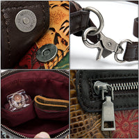 Borsa Donna a Tracolla fashion Alta qualita' Mahena™ modello AURA 24X7,5X23 offerta lancio