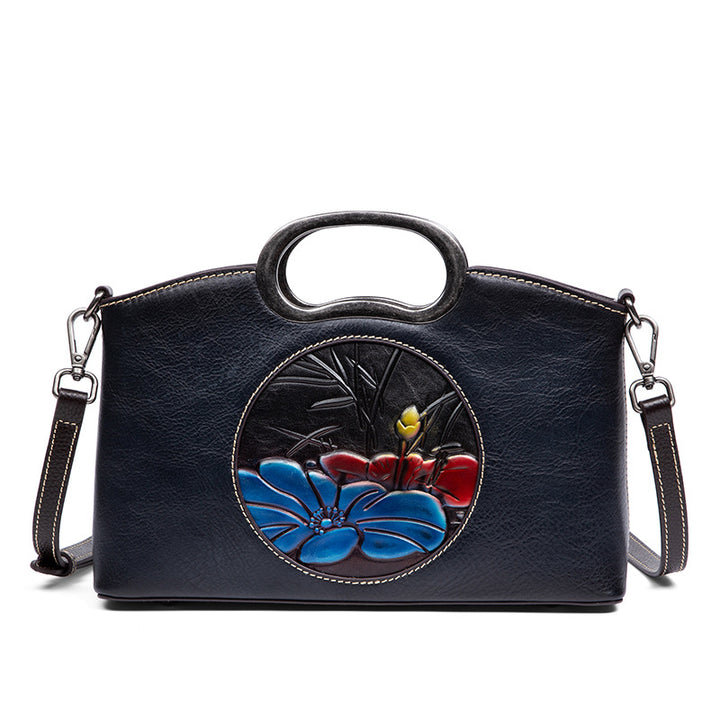 Johnature women's leather limited edition bag