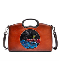 Johnature women's leather limited edition bag
