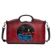 Johnature women's leather limited edition bag