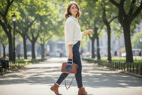 Johnature women's leather limited edition bag