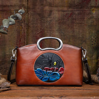 Johnature women's leather limited edition bag