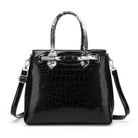 New Women's Handbags Tree Model Black and Red (3 pieces)
