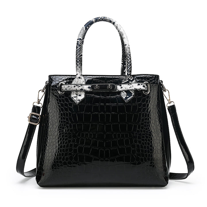 New Women's Handbags Tree Model Black and Red (3 pieces)