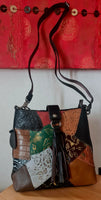 Borsa Donna a Tracolla fashion Alta qualita' Mahena™ modello AURA 24X7,5X23 offerta lancio