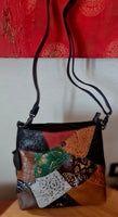 Borsa Donna a Tracolla fashion Alta qualita' Mahena™ modello AURA 24X7,5X23 offerta lancio