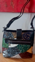 Borsa Donna a Tracolla fashion Alta qualita' Mahena™ modello AURA 24X7,5X23 offerta lancio