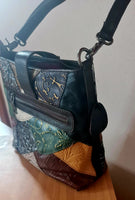 Borsa Donna a Tracolla fashion Alta qualita' Mahena™ modello AURA 24X7,5X23 offerta lancio