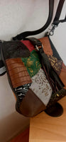 Borsa Donna a Tracolla fashion Alta qualita' Mahena™ modello AURA 24X7,5X23 offerta lancio