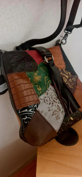 Borsa Donna a Tracolla fashion Alta qualita' Mahena™ modello AURA 24X7,5X23 offerta lancio
