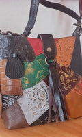 Borsa Donna a Tracolla fashion Alta qualita' Mahena™ modello AURA 24X7,5X23 offerta lancio