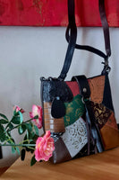 Borsa Donna a Tracolla fashion Alta qualita' Mahena™ modello AURA 24X7,5X23 offerta lancio
