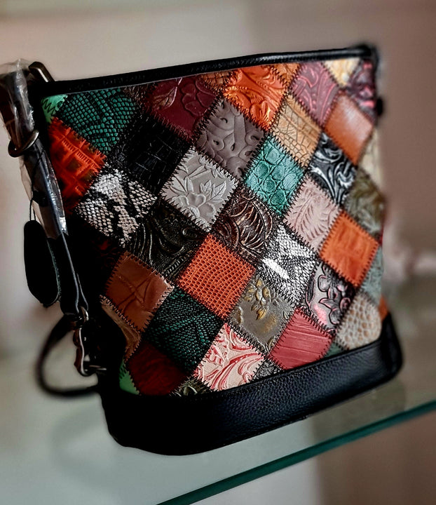 Borsa a secchiello retrò modello Emera Offerta Lancio
